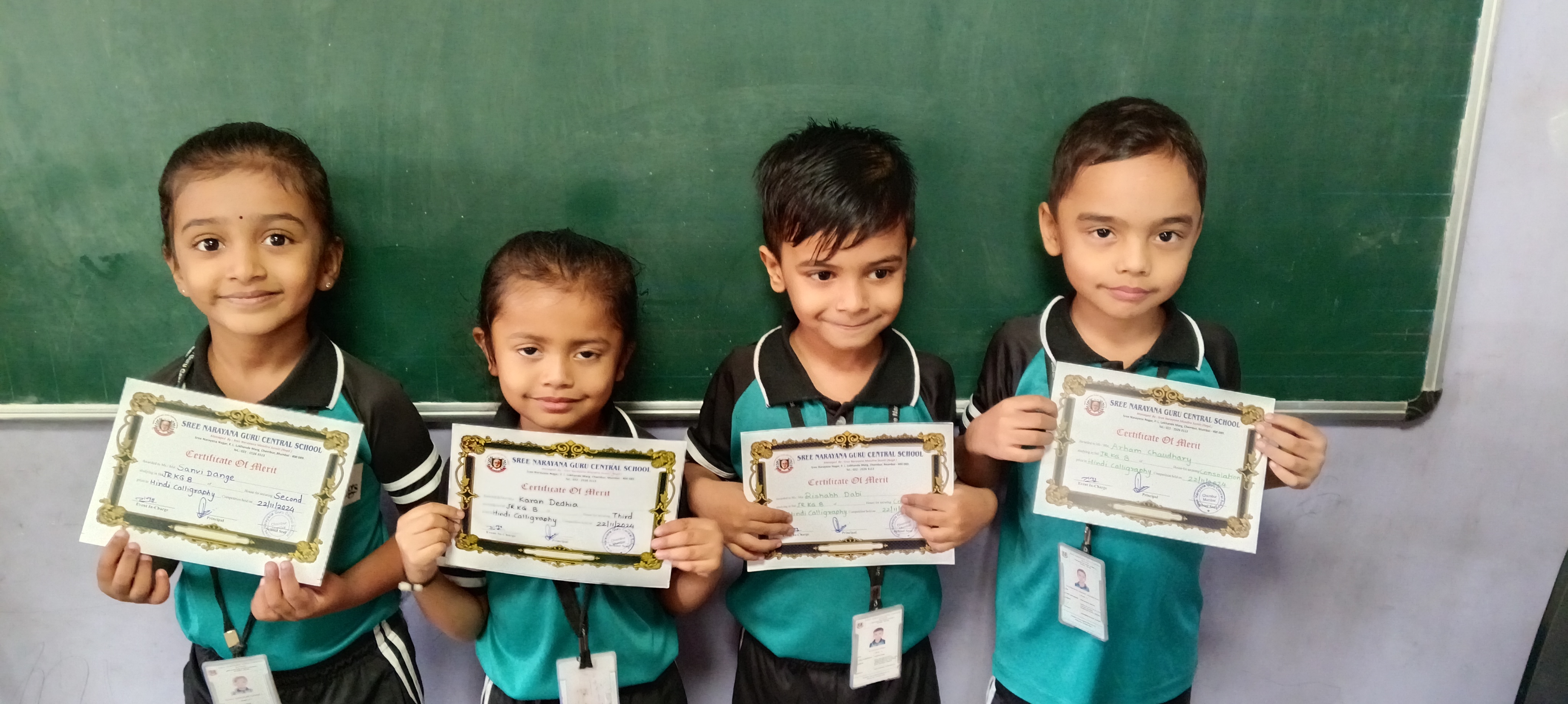 HINDI WRITING COMPETITION (PRE-PRIMARY)